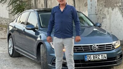 Aksaray’ın Eskil ilçesinde bir genç, tarımsal sulamada kullanılan kuyuyu temizlerken