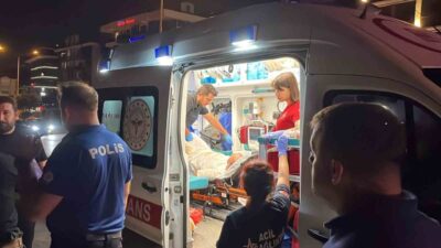 Alanya ilçesindeki bir apartmanın çatısına çıkarak intihar girişiminde bulunan kişi,