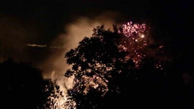 Alanya ilçesinde, gece saatlerinde meydana gelen orman yangını, sabahın erken