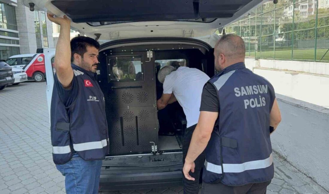 Samsun’da alkollü araç kullanmaktan mahkum olan bir şahıs, polis ekipleri