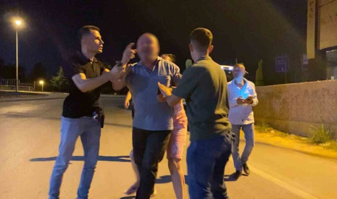 Bursa’nın İnegöl ilçesinde gerçekleştirilen trafik uygulamasında, alkollü araç kullandığı belirlenen