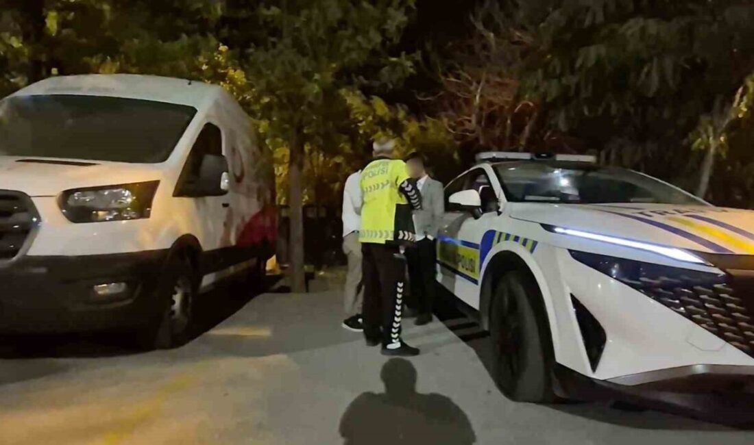 Eskişehir’de gerçekleştirilen trafik denetiminde, polis ekipleri tarafından durdurulan bir sürücünün