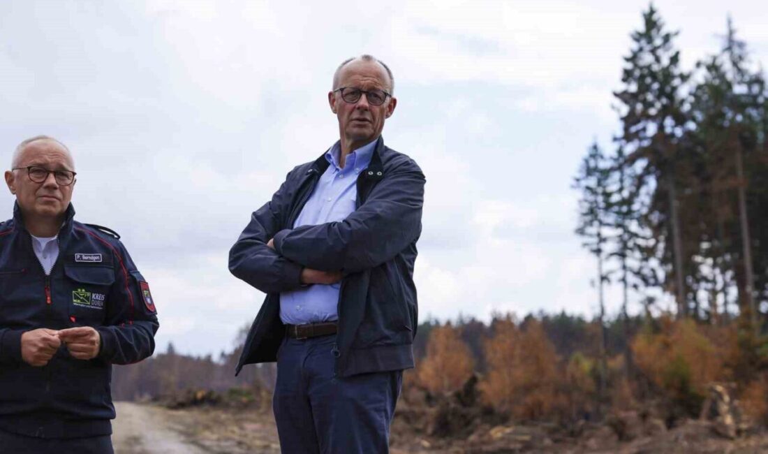 Almanya Başbakanı Friedrich Merz, Hürtgenwald’da meydana gelen ve 2 gün