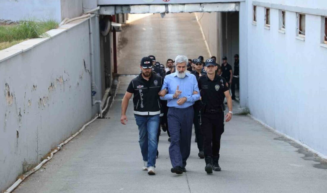 Adana’da, Alparslan Kuytul’un liderliğindeki suç örgütüne yönelik operasyonda tutuklama talebiyle