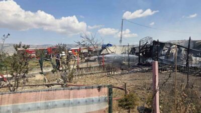 Ankara’nın Elmadağ ilçesinde nedeni henüz belirlenemeyen bir durumdan dolayı 3