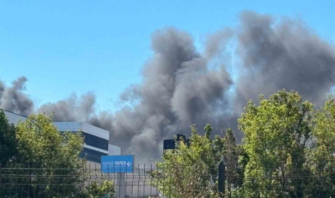 Akyurt ilçesindeki bir marketin deposunda çıkan yangın kısa sürede kontrol
