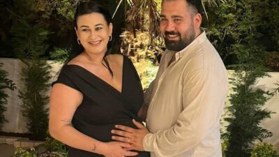 Denizli’de, 2. çocuğuna hamile olan Gamze Doğan ve bebeği, doğum