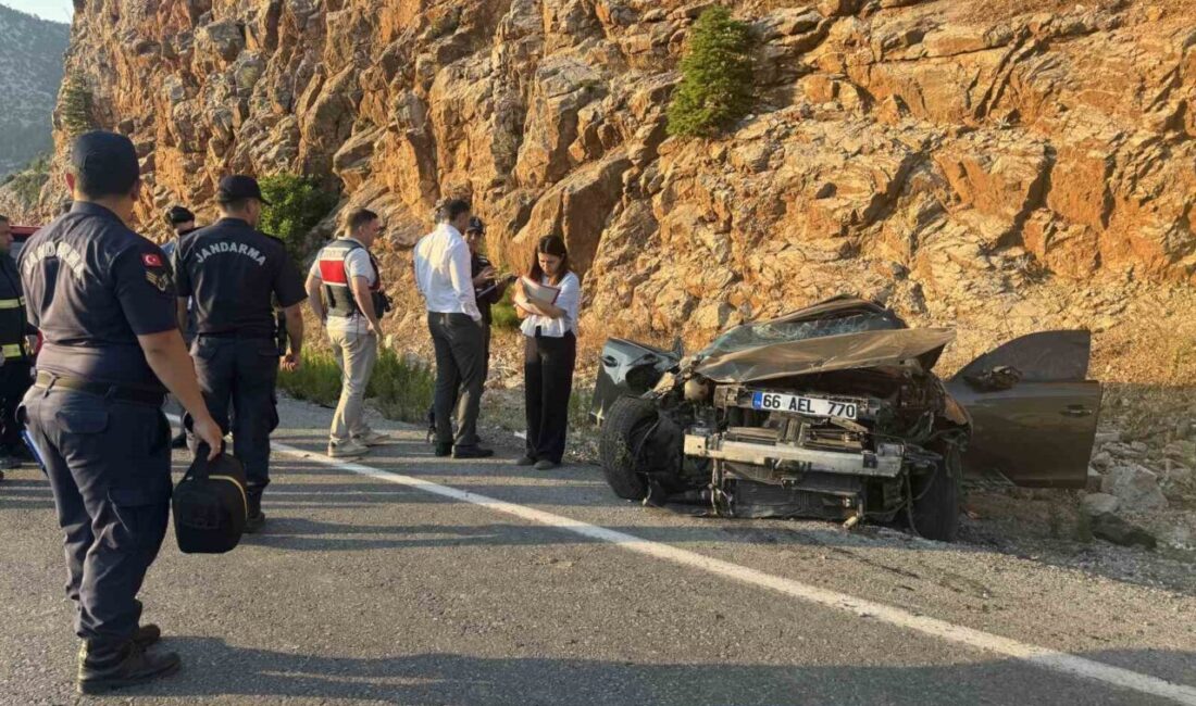 Antalya’nın Akseki ilçesinde meydana gelen trafik kazasında bir kişi hayatını