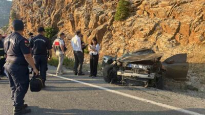Antalya’nın Akseki ilçesinde meydana gelen trafik kazasında bir kişi hayatını