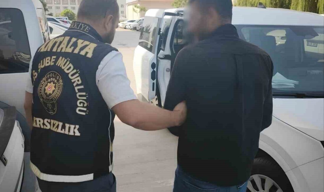 Antalya İl Emniyet Müdürlüğü birimleri tarafından gerçekleştirilen operasyonlar kapsamında son