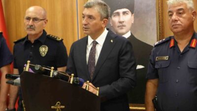 Antalya Valisi Hulusi Şahin, Temmuz ayında kent genelinde meydana gelen