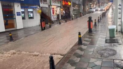 Artvin’de meydana gelen şiddetli yağışlar, heyelanlara ve su baskınlarına sebep