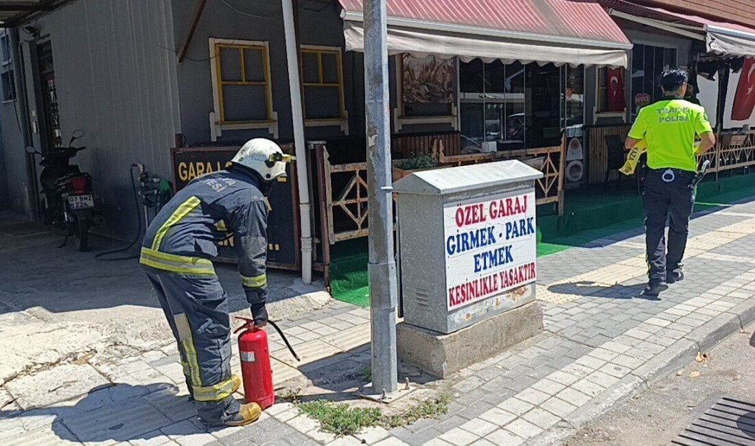 Manavgat ilçesinde yüksek sıcaklıklar ve artan elektrik tüketimi, elektrik panolarının
