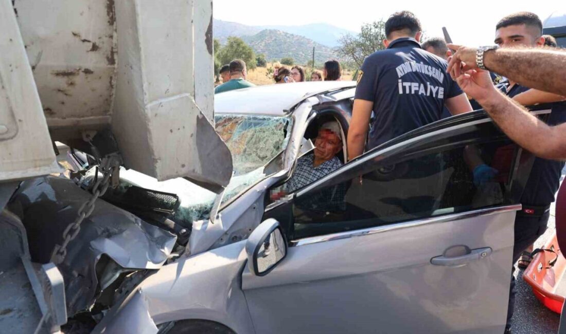 Aydın-Muğla karayolunda bugün sabah saatlerinde peş peşe meydana gelen 2