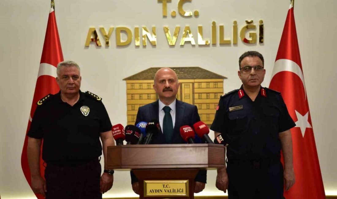 Aydın Valisi Dr. Osman Varol, Çine ilçesinde meydana gelen orman