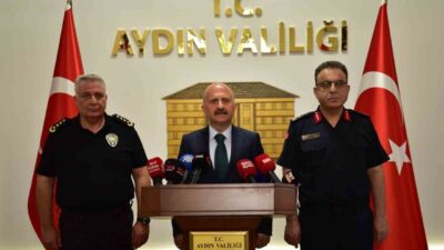 Aydın Valisi Dr. Osman Varol, Çine ilçesinde meydana gelen orman
