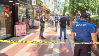 Efeler ilçesindeki bir iş yerinde yaşanan olayda, sözlü tartışma silahlı
