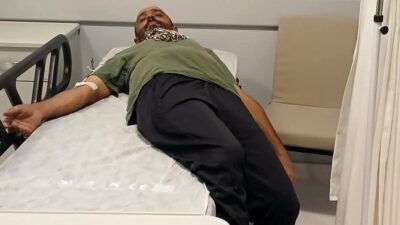 Tunceli’nin Ovacık ilçesinde bir kişi, ayıdan kaçarken kayalıklardan düşüp yaralandı