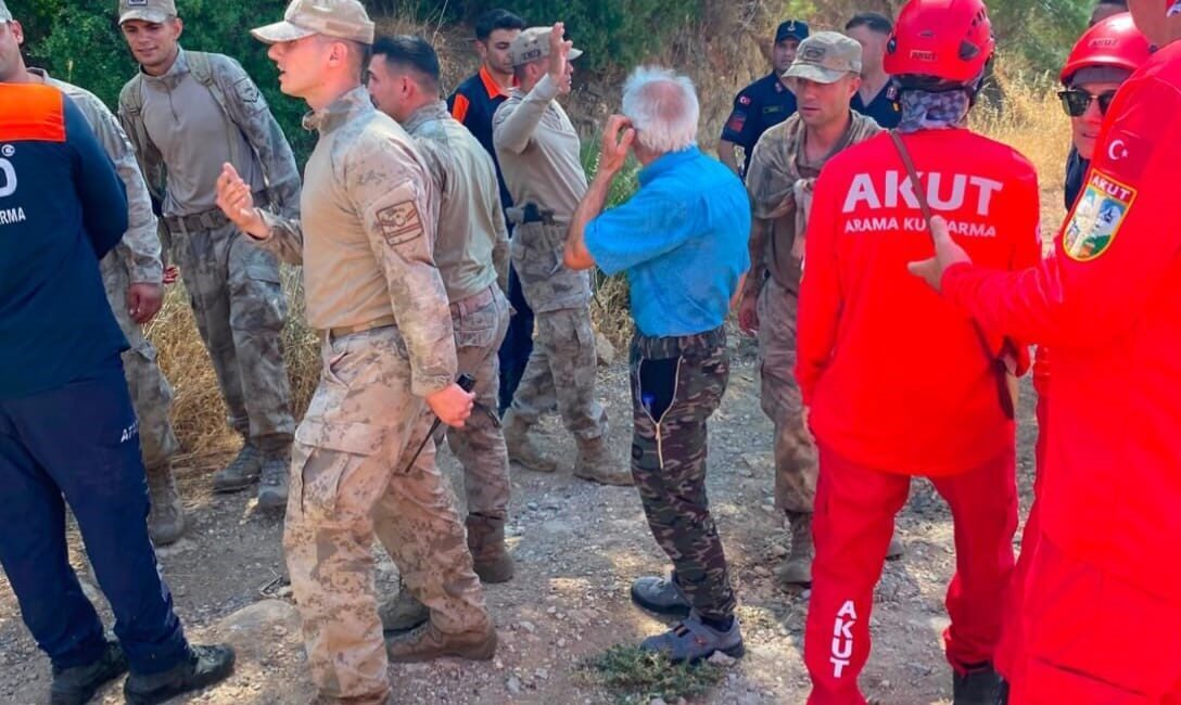 Ayvacık ilçesinde dün sabah kaybolan 79 yaşındaki alzaymır hastası Hasan