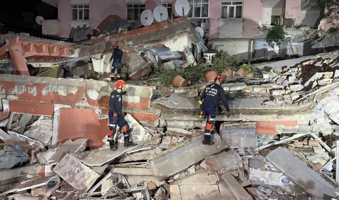 İstanbul Bahçelievler’de, dün gece yaşanan bir olay sonucunda 6 katlı