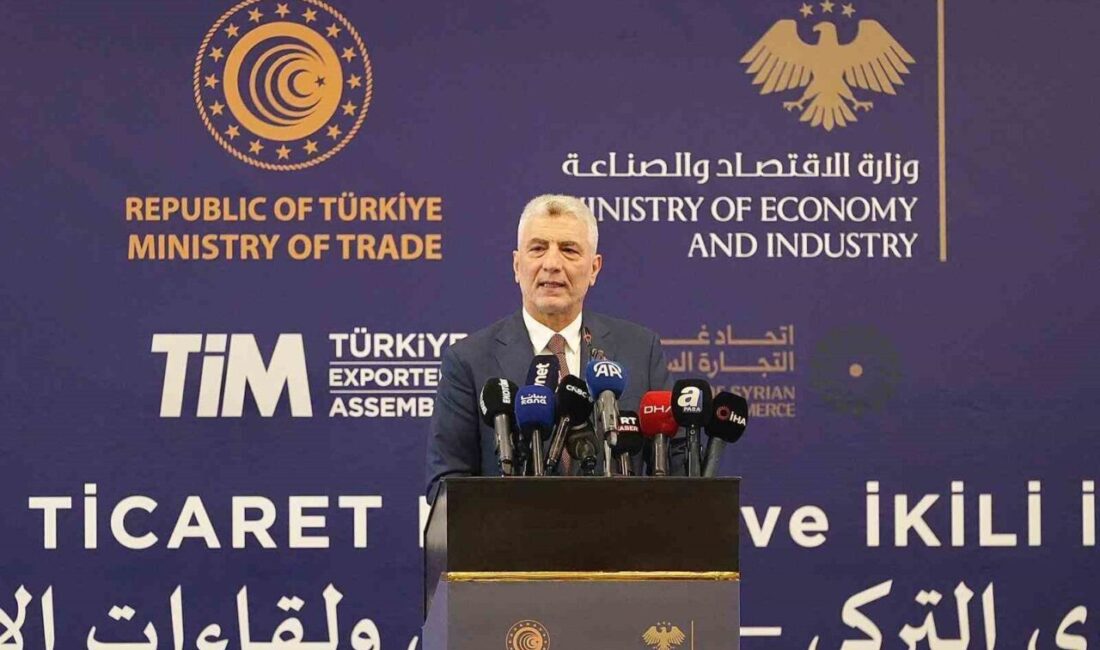 Ticaret Bakanı Ömer Bolat, Suriye ziyaretine dair yaptığı açıklamada, geçen