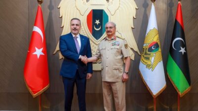 Dışişleri Bakanı Hakan Fidan, Libya’nın Bingazi şehrinde Libya Ulusal Ordusu