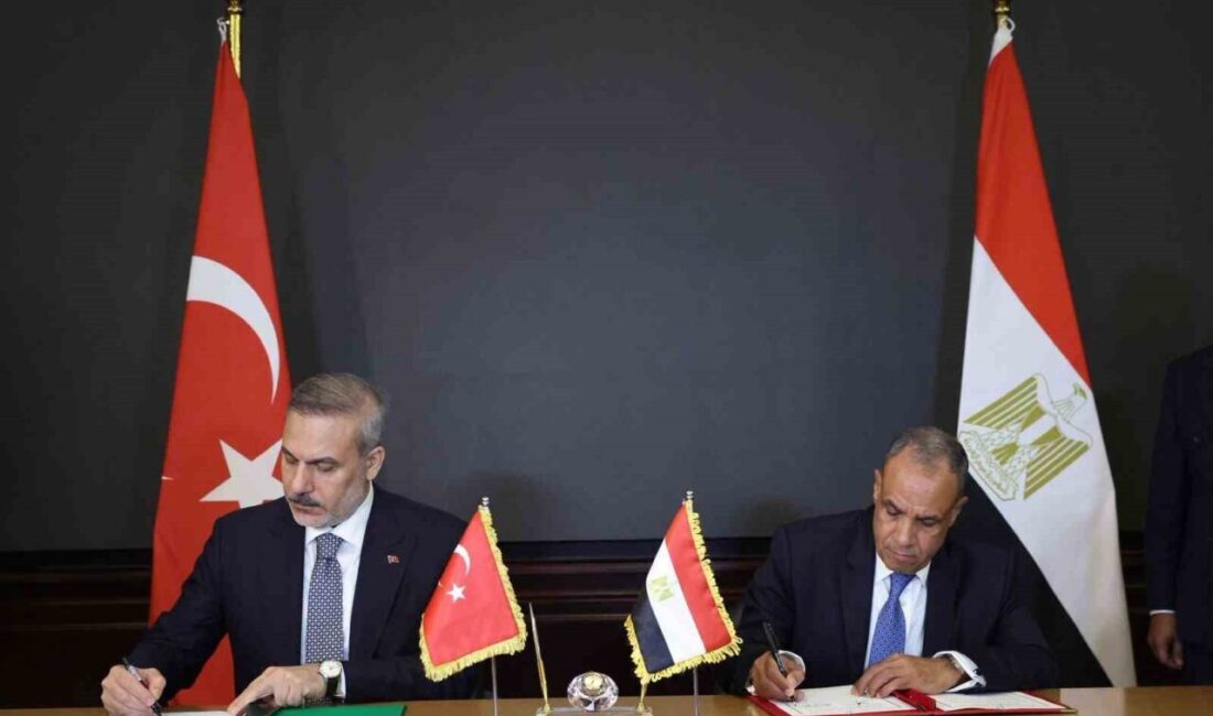 Türkiye’nin Dışişleri Bakanı Hakan Fidan, Mısır ile çeşitli alanlarda iş