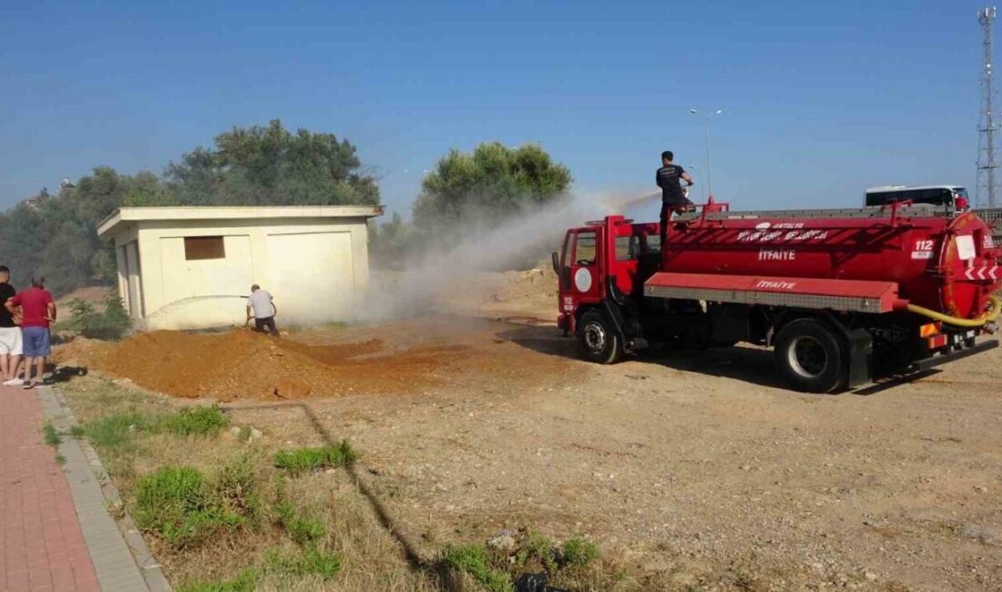 Manavgat’ta Trafo Yangını: Şahıs Kabloları Yakarken Kontrolden Çıktı Antalya’nın Manavgat