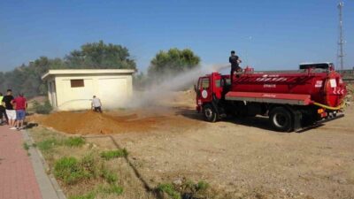 Manavgat’ta Trafo Yangını: Şahıs Kabloları Yakarken Kontrolden Çıktı Antalya’nın Manavgat