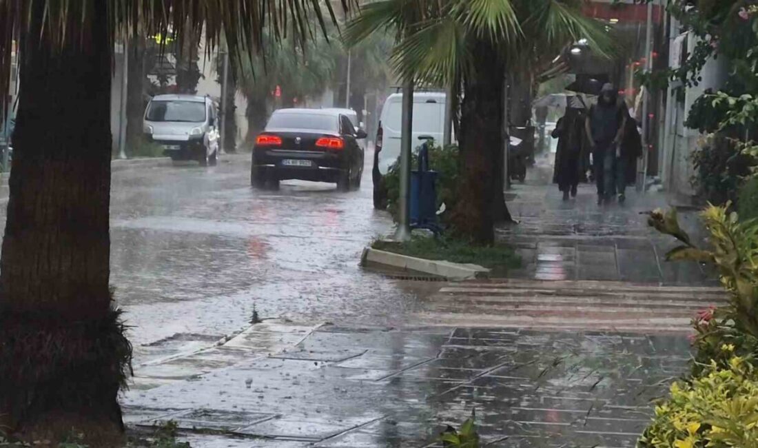 Bartın ilinde Meteoroloji tarafından yapılan uyarı doğrultusunda sabahın erken saatlerinde