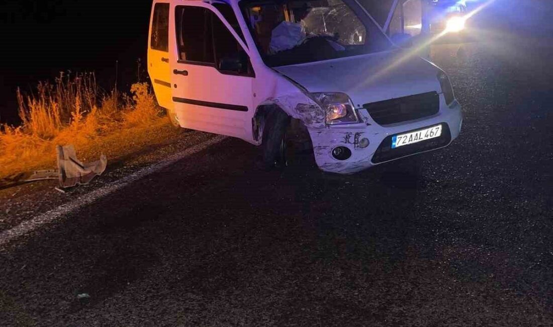 Batman’ın Gercüş ilçesinde meydana gelen bir trafik kazasında, Hisar köyü