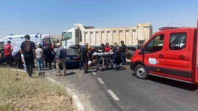Batman-Diyarbakır karayolunun Sürücü Pisti Kavşağı’nda meydana gelen trafik kazasında bir