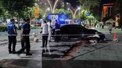 Batman’da, otomobilin kontrolünü kaybederek elektrik direğine çarptığı bir kaza meydana