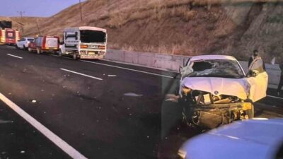 Kozluk ilçesinde meydana gelen trafik kazasında, bir sürücü kontrolünden çıkarak