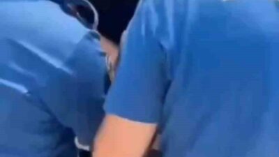 Kütahya’da polis ekipleri, Eskişehir Karayolu Bulvarı’nda durdurdukları bir araçta battaniyenin