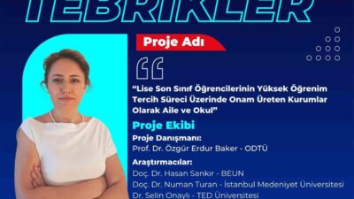 Zonguldak Bülent Ecevit Üniversitesi’nde görevli akademisyenler Doç. Dr. Şebnem Sankır