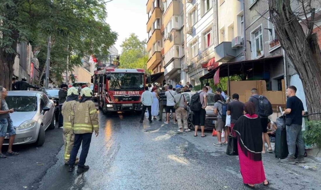 İstanbul Beyoğlu’nda bir otelde nedeni henüz belirlenemeyen bir yangın meydana