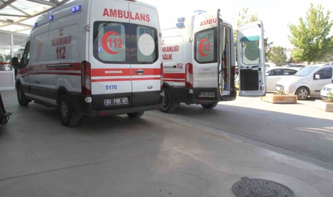 Konya’nın Beyşehir ilçesinde bir anne ile 10 yaşındaki kızı, yolun