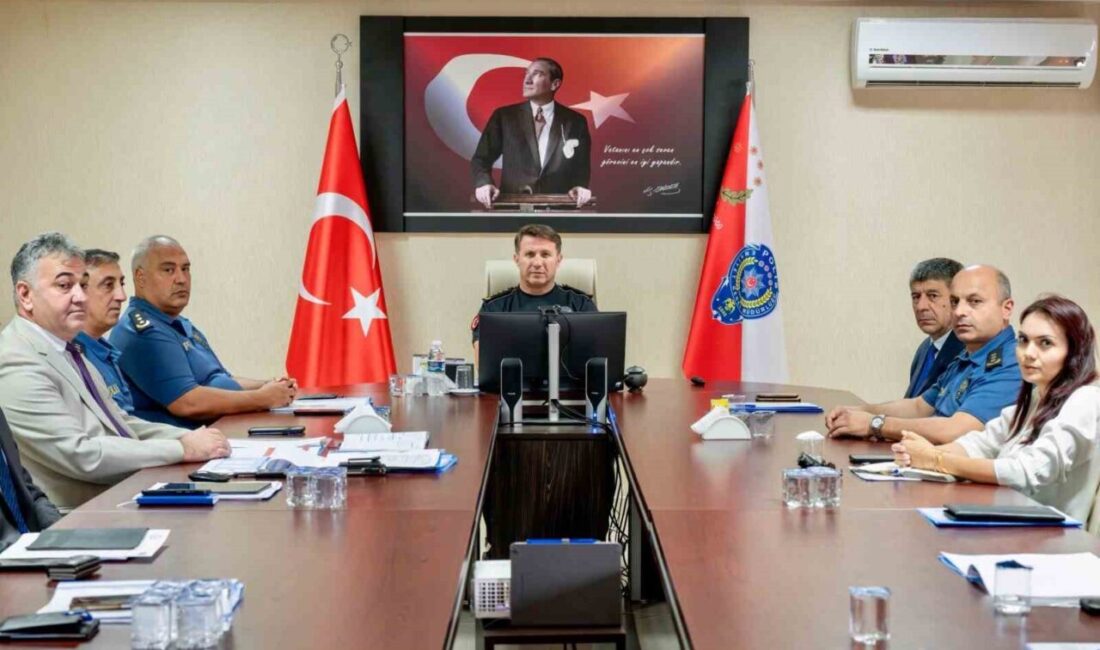 Bilecik ilinde her ay düzenlenen toplantıda, kent genelindeki güvenlik ve