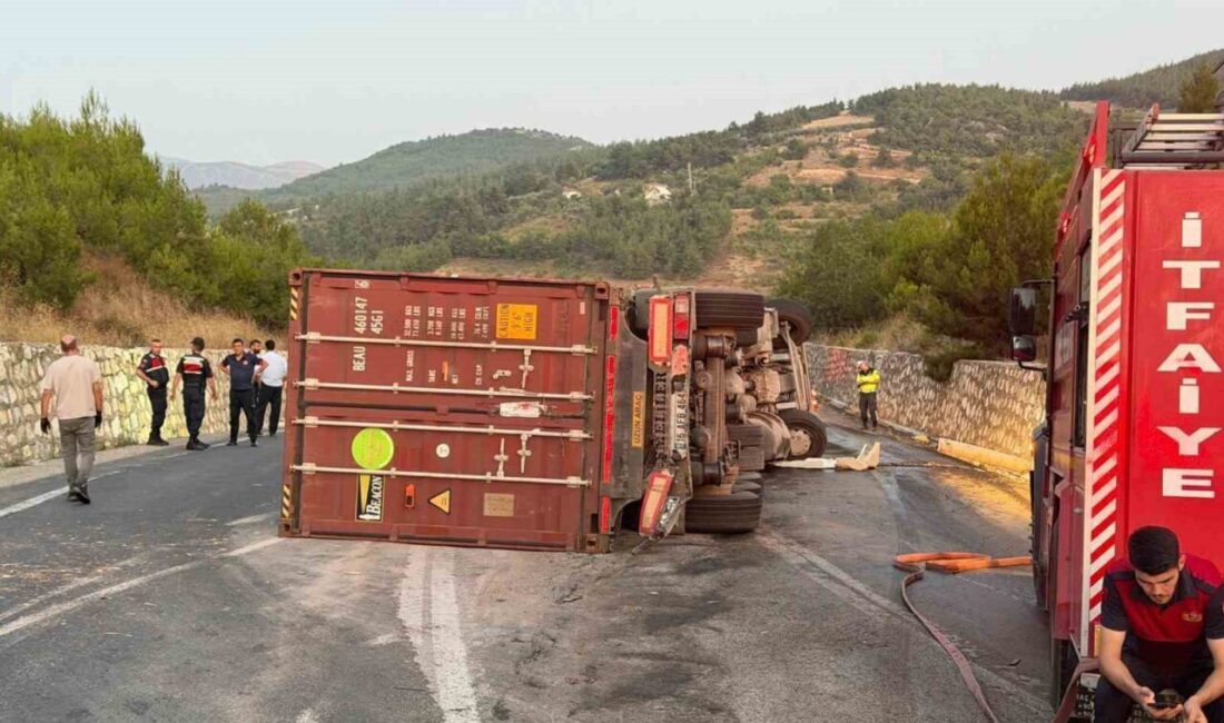 Bilecik’te meydana gelen trafik kazasında 2 tır çarpıştı ve 1