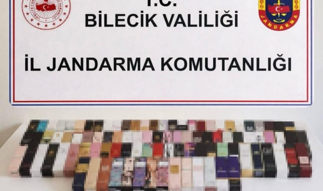 Bilecik’te jandarma ekipleri tarafından yürütülen operasyonda 300 bin lira değerinde