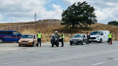 Bilecik ilinde Jandarma tarafından yürütülen Güven ve Huzur Uygulaması’nda 8