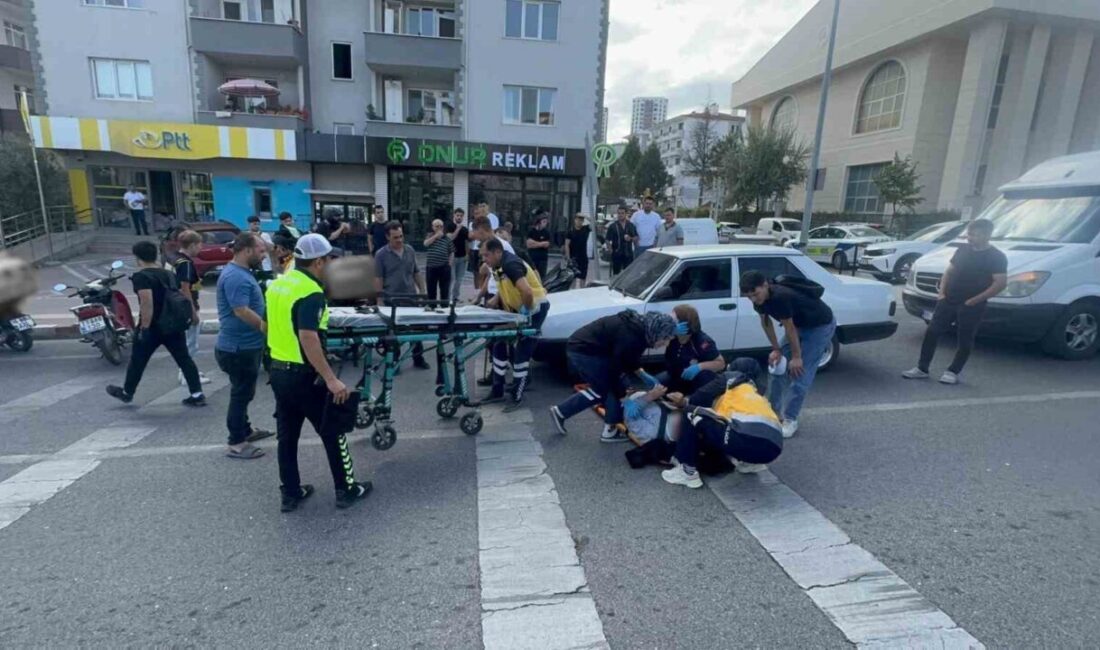 Bilecik ilinde bir motosikletin bir yayaya çarpması sonucunda yaya yaralanırken,
