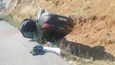 Bilecik’in Bozüyük ilçesine bağlı Bozüyük-İnegöl Karayolu üzerinde meydana gelen trafik
