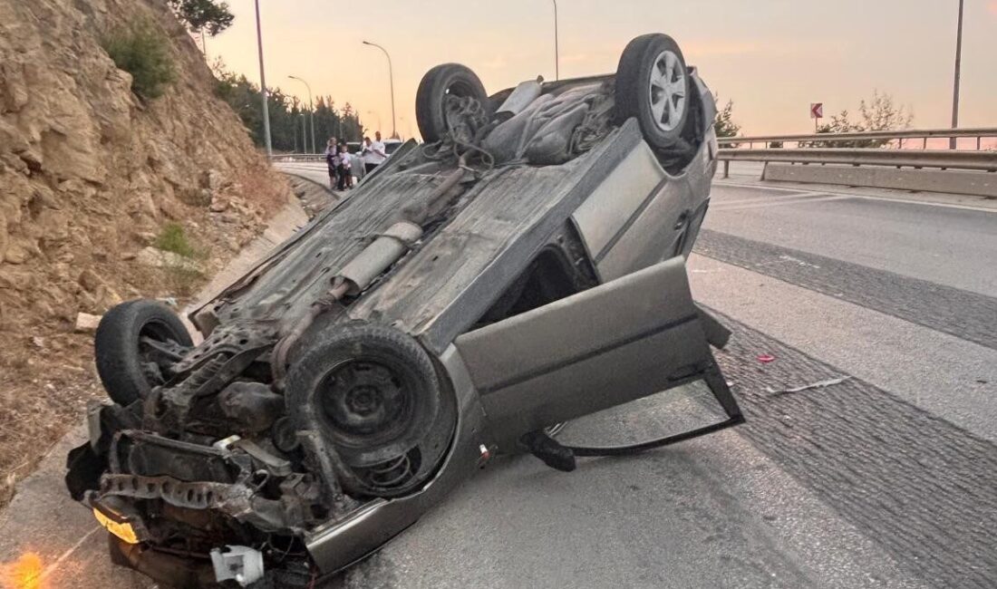 Bilecik ilinde meydana gelen trafik kazasında bir sürücü yaralandı, aracı