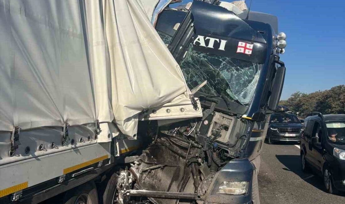 Bilecik’te, Dübekli mevkiinde meydana gelen zincirleme trafik kazasında 4 araç
