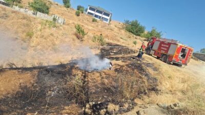 Bingöl’de bugün meydana gelen iki ayrı yangına ekipler anında müdahale