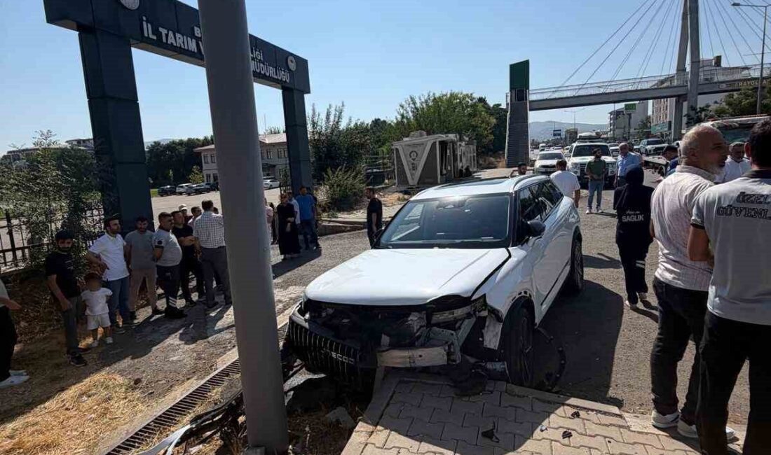 Bingöl’de yaşanan trafik kazasında iki aracın çarpışması sonucunda 4 kişi