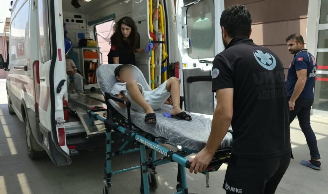 Adıyaman ilinde, İndere TOKİ konutları bölgesinde meydana gelen bir trafik