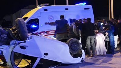 Bitlis’te dün gece meydana gelen zincirleme trafik kazasında 4 kişi